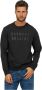 Harmont & Blaine Zwarte Sweatshirt met Lange Mouwen en Logo Print Black Heren - Thumbnail 1