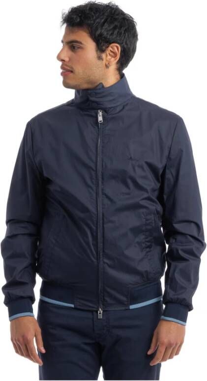 Harmont & Blaine Stijlvolle Bomberjack Blue Heren
