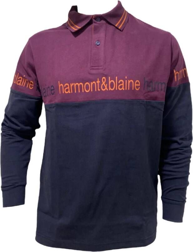 Harmont & Blaine Knitwear Blauw Heren