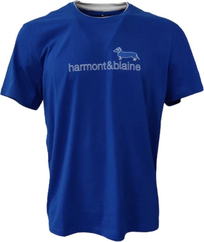 Harmont & Blaine Knitwear Blauw Heren