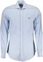 Harmont & Blaine Blauw Overhemd Lange Mouwen Franse Kraag Blue Heren - Thumbnail 1