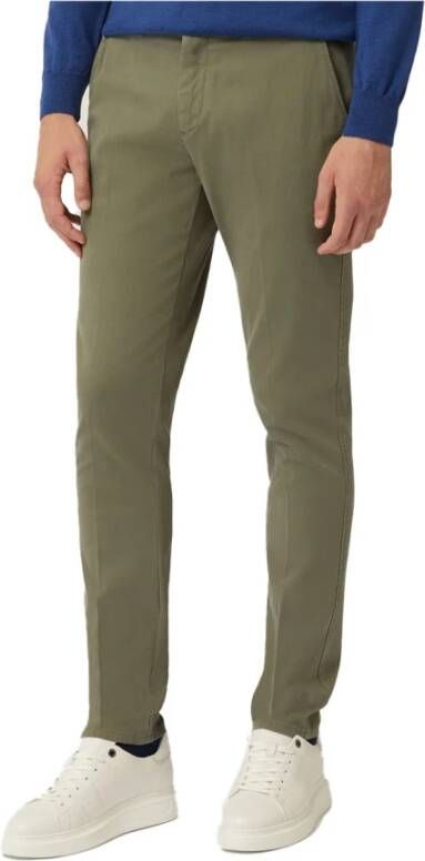 Harmont & Blaine Olijfgroene Chino Broek voor Heren Green Heren