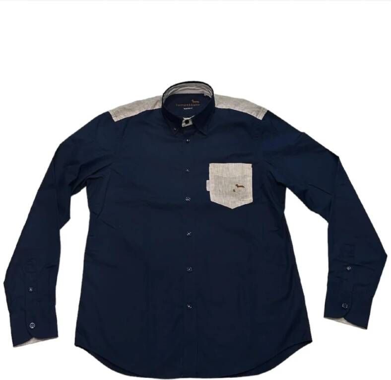 Harmont & Blaine Overhemd Blauw Heren