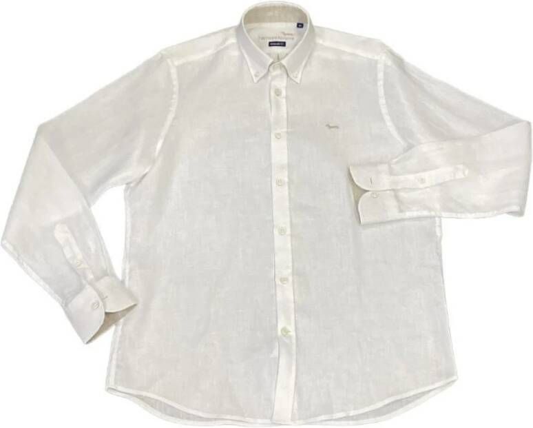 Harmont & Blaine Casual Shirts Wit Heren