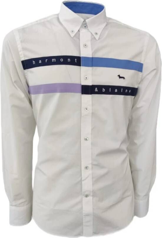 Harmont & Blaine Casual overhemd White Heren