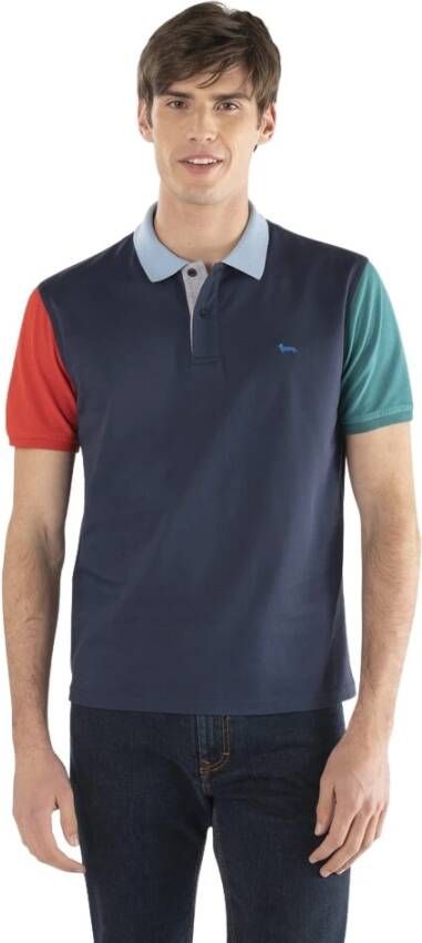 Harmont & Blaine Polo Shirt Blauw Heren