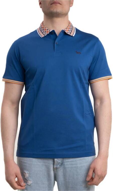 Harmont & Blaine Polo Shirt Blauw Heren