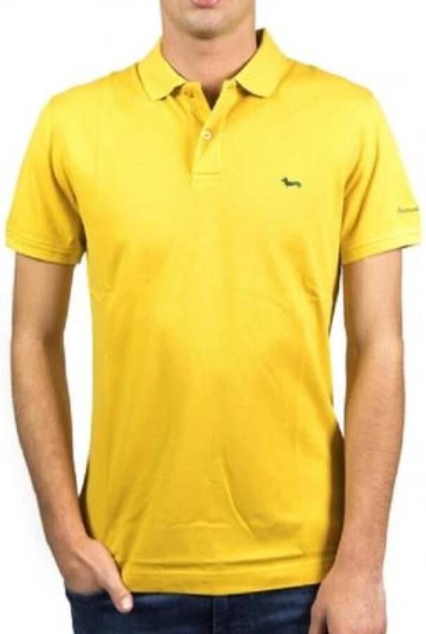 Harmont & Blaine Polo Shirt Yellow Heren