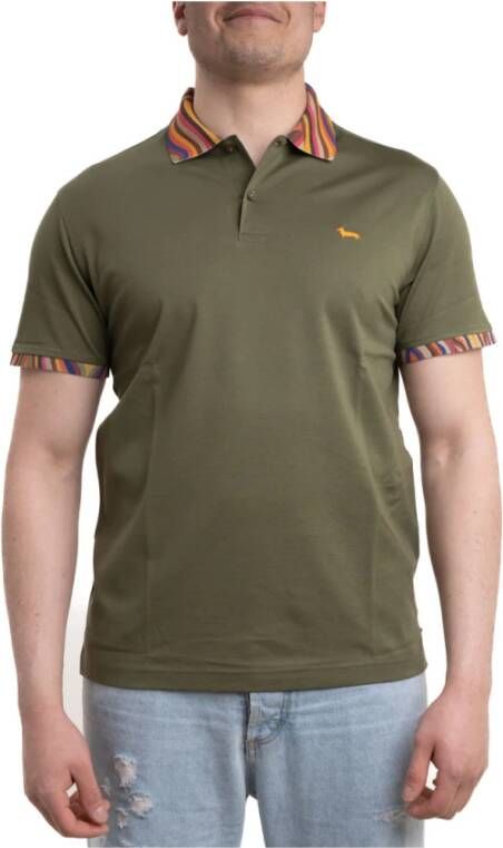 Harmont & Blaine Polo Shirt Groen Heren