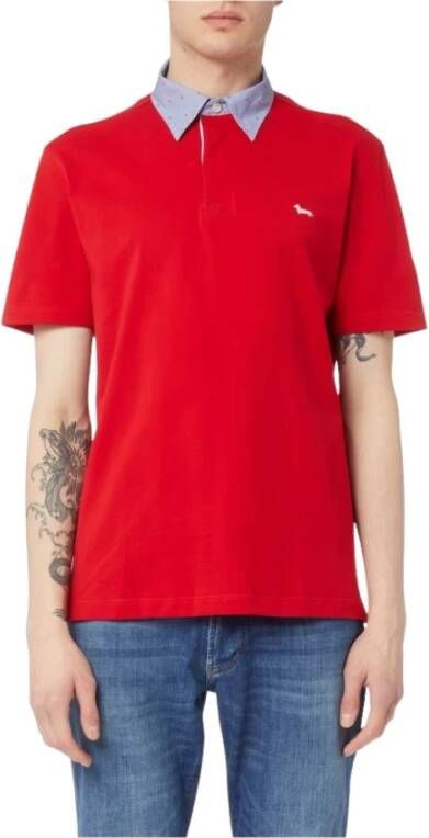 Harmont & Blaine Polo Shirt Rood Heren