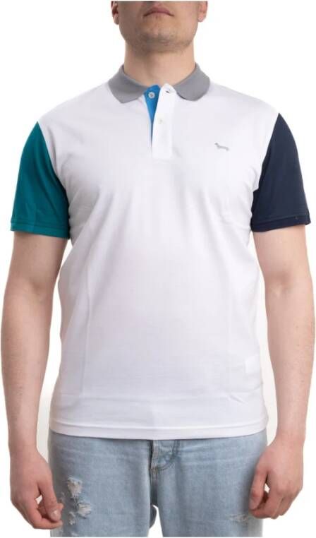 Harmont & Blaine Polo Shirt Wit Heren