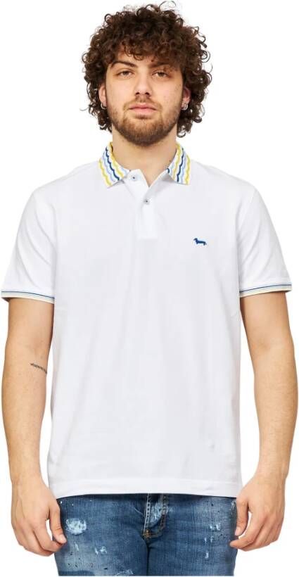 Harmont & Blaine Polo Shirt Wit Heren