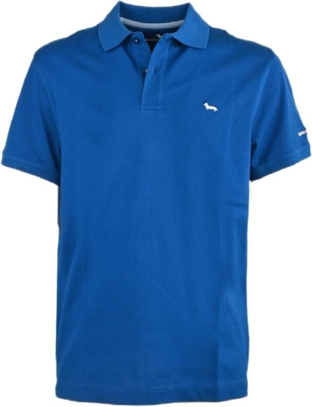 Harmont & Blaine Polo Shirts Blauw Heren