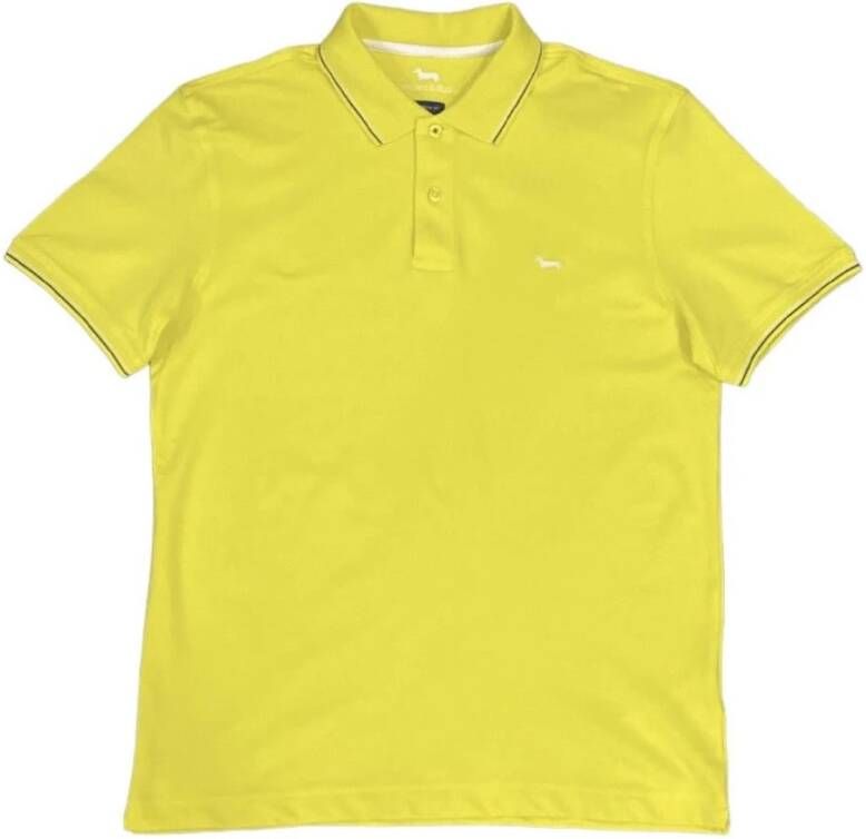 Harmont & Blaine Polo Shirts Geel Heren