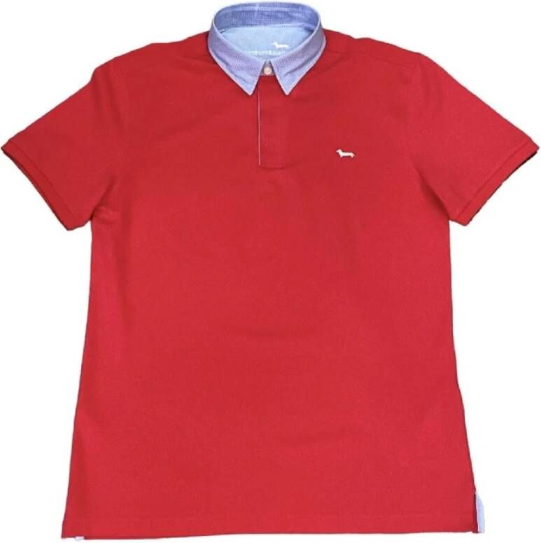 Harmont & Blaine Polo Shirts Rood Heren