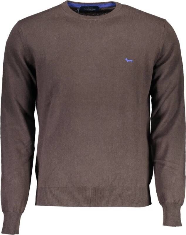 Harmont & Blaine Round-neck Knitwear Bruin Heren