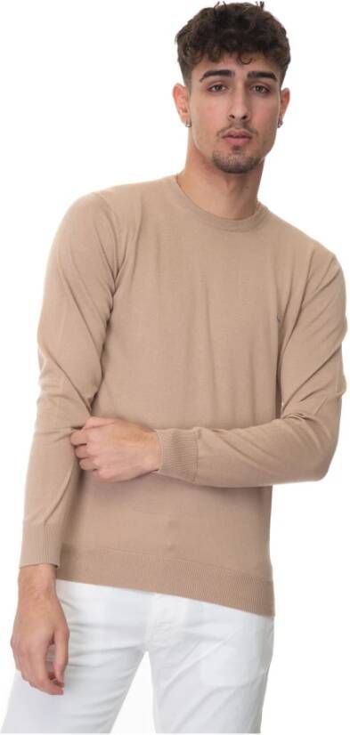 Harmont & Blaine Round-necked pullover Beige Heren