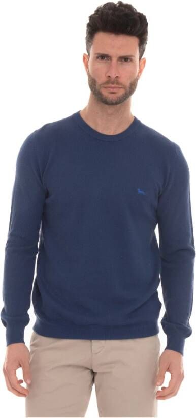 Harmont & Blaine Round-necked pullover Blauw Heren