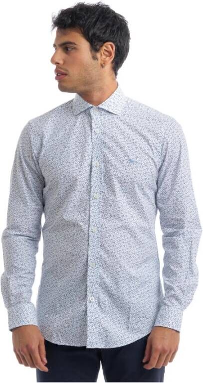 Harmont & Blaine Shirt Blauw Heren