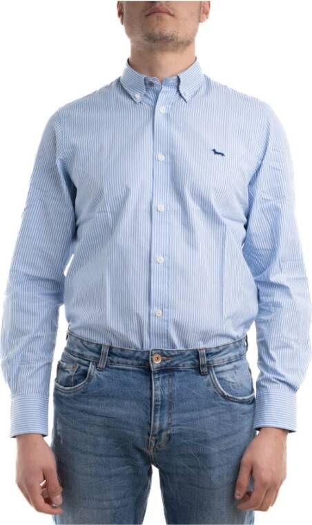 Harmont & Blaine Shirt Blauw Heren