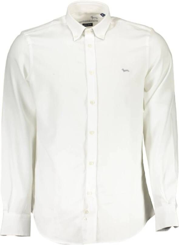 Harmont & Blaine WIT Overhemd MET Lange Mouwen Mannen White Heren