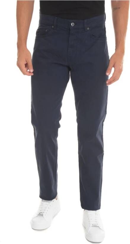 Harmont & Blaine Slim Fit 5-Pocket Broek Blauw Heren