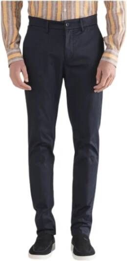 Harmont & Blaine Slim Fit Chino Broek Blauw Heren