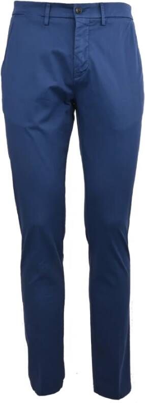 Harmont & Blaine Slim-fit Trousers Blauw Heren