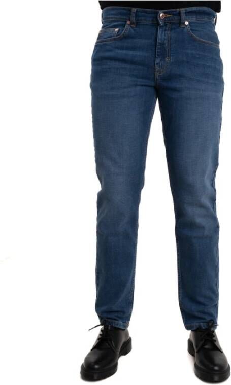 Harmont & Blaine Straight Jeans Blauw Heren
