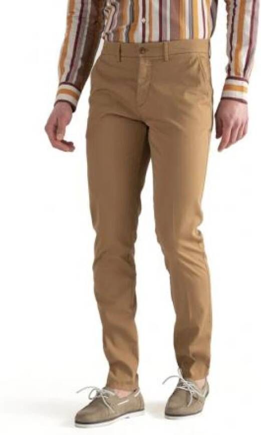 Harmont & Blaine Straight Trousers Bruin Heren