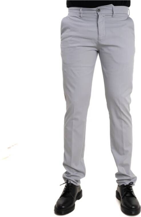 Harmont & Blaine Straight Trousers Grijs Heren