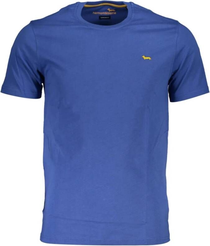 Harmont & Blaine T-Shirts Blauw Heren