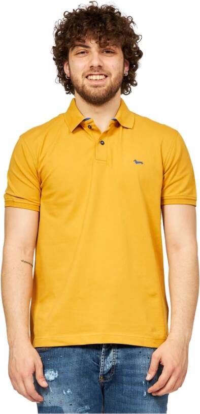 Harmont & Blaine T-Shirts Oranje Heren