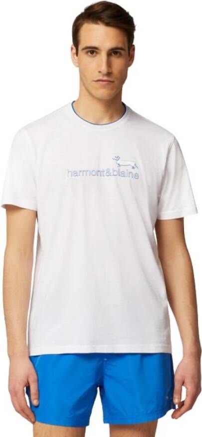 Harmont & Blaine T-Shirts Wit Heren