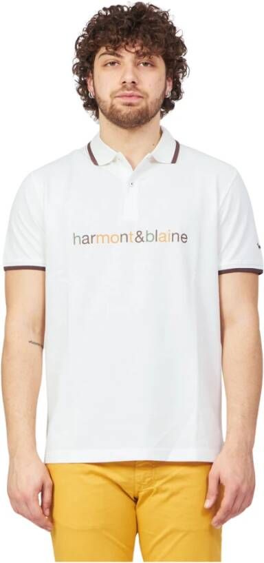 Harmont & Blaine T-Shirts White Heren