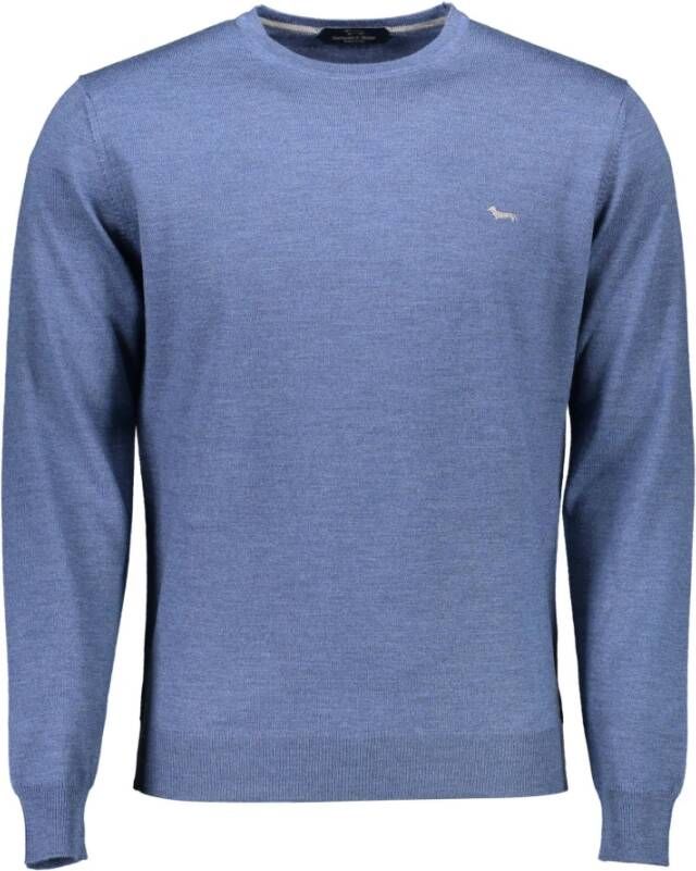 Harmont & Blaine Trui met ronde hals Blauw Heren