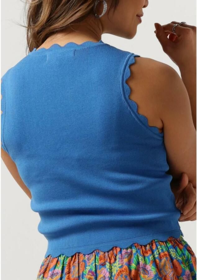 Harper & Yve Blauwe Dames Tops & T-shirts Senn-ss Blue Dames - Foto 2