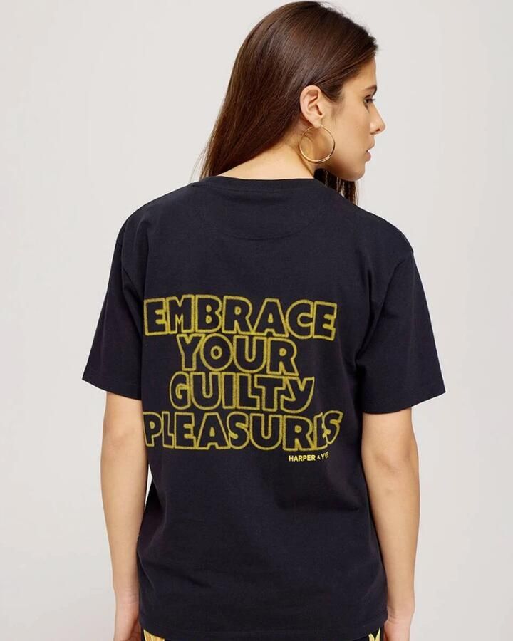 HARPER & YVE Dames Tops & T-shirts Embrace-ss Zwart - Foto 2