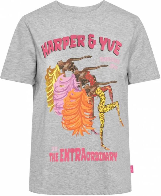 HARPER & YVE Dames Tops & T-shirts Extraordinary-ss Grijs
