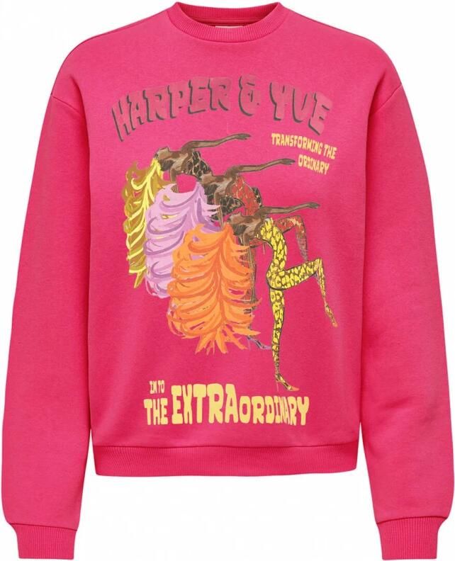 Harper & Yve Extraordinary-Sw Sweatshirt voor vrouwen Pink Dames