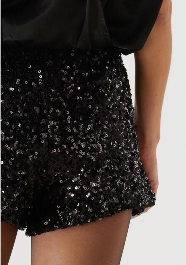 Harper & Yve Glitter Mini Rok Emilia-sk Black Dames - Foto 5