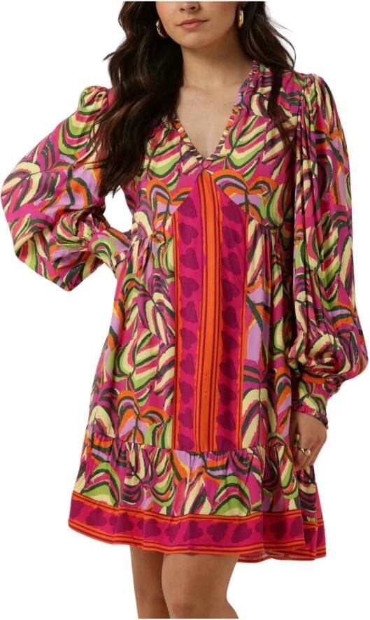 Harper & Yve Kleurrijke Mini Jurk Maya-Dr Multicolor Dames - Foto 6