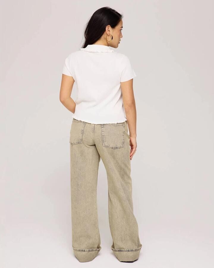 HARPER & YVE Dames Tops & T-shirts Semmy-ss Ecru - Foto 3