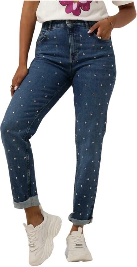 Harper & Yve Mom Jeans Blauw Denim Blue Dames - Foto 4