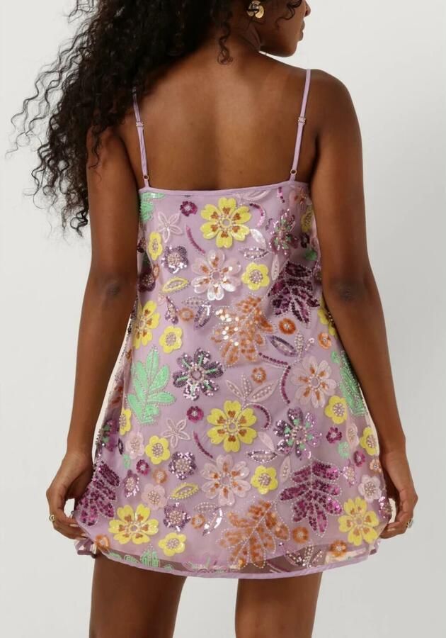 Harper & Yve Paarse Mini Jurk Romy-dr Multicolor Dames - Foto 2