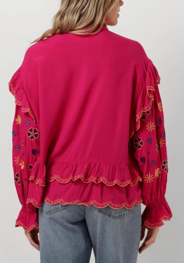 Harper & Yve Rode Joan-Ls Blouse Red Dames - Foto 6