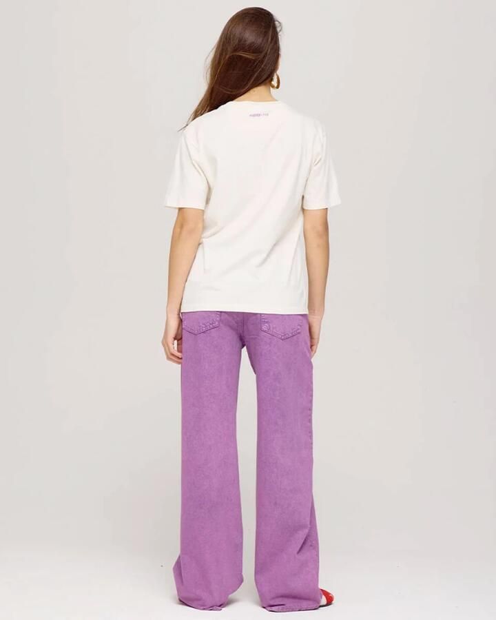 HARPER & YVE Dames Tops & T-shirts Rollthedice-ss Wit - Foto 3