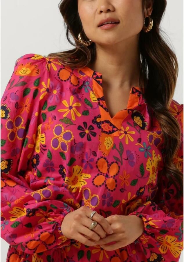 Harper & Yve Roze Mini Jurk Max-Dr Multicolor Dames