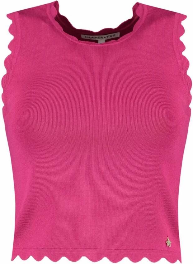Harper & Yve Stijlvolle Mouwloze Top Senn-Ss Pink Dames