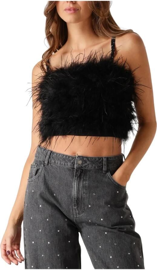 HARPER & YVE Dames Tops & T-shirts Isabella-ss Zwart - Foto 7